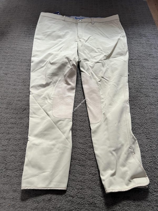 NEW Townend Beige Breeches - Men's 38"