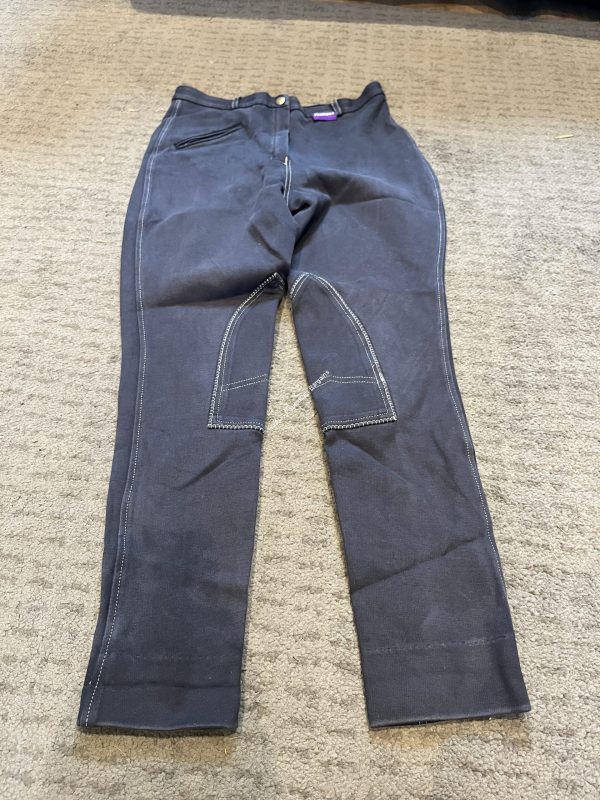 Pegasus Ladies Navy Jodhpurs - 30"/Size 12
