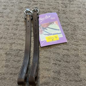 NEW Shires Brown Flexi Rein Attachments