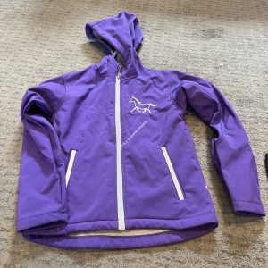 Purple Softshell Childs Coat - Age 11-12yrs