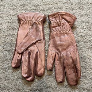 NEW Brown Leather Gloves - Size 6
