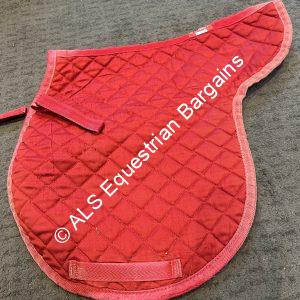 Gallop Red Numnah - Pony/Cob