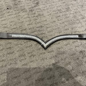 NEW Brown Bling Browband - Cob