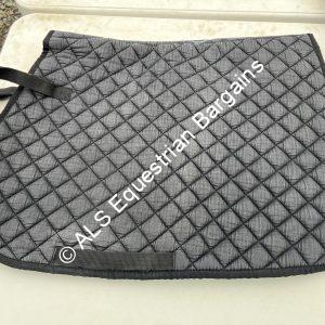 Weatherbeeta Black Saddle Pad - Full