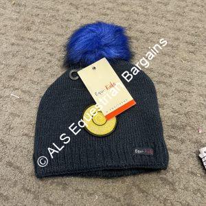 Equikids Childs Bobble Hat - Navy