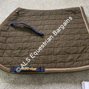 Eurostar Brown Saddle Pad - Full