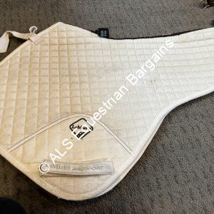 Lemieux White CC Saddle Pad - Large