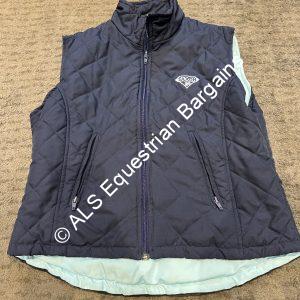 Saxon Ladies Navy Gilet - Small
