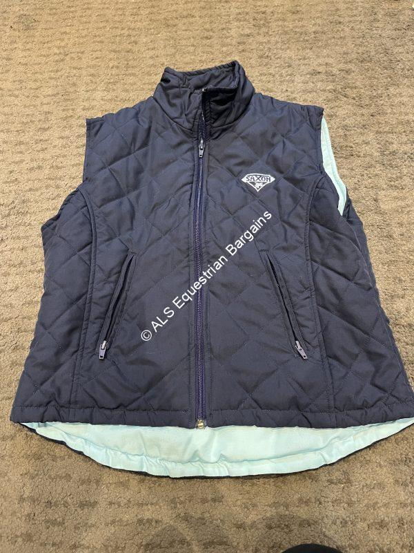 Saxon Ladies Navy Gilet - Small