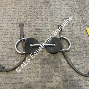 5" Cheltenham Gag & Brown Cheekpieces