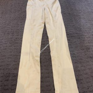 Rhinegold Ladies Cream Jodhpurs - 26"/Size 8