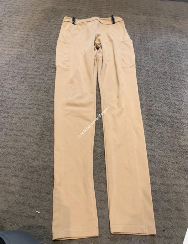 Ladies Brown Riding Leggings - Small