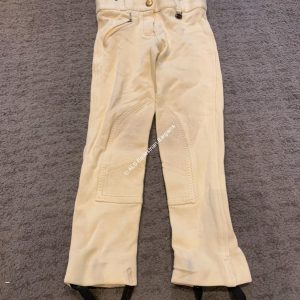Sheldon Childs Cream Jodhpurs - 20"/Age 4-5yrs