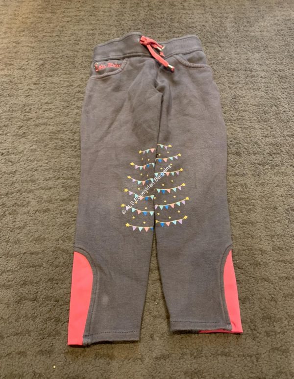 HY Little Rider Grey Childs Jodhpurs - Age 5-6yrs