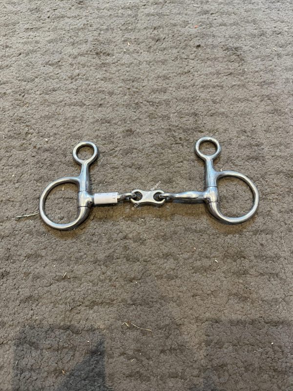 5" French Link Hanging Cheek Snaffle